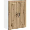 Image de Armoire murale vidaXL PORTO en chêne artisanal 60 x 31 x 80 cm, aggloméré