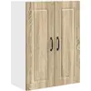 Image de Armoire murale vidaXL PORTO en chêne Sonoma, 80 x 31 x 80 cm, aggloméré