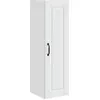 Image de Armoire murale vidaXL PORTO blanche 30 x 31 x 100 cm en aggloméré
