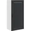 Image de Armoire murale vidaXL PORTO noire 50 x 31 x 100 cm en aggloméré