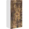 Image de Armoire murale vidaXL PORTO en chêne fumé 50 x 31 x 100 cm