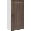 Image de Armoire murale vidaXL PORTO, aspect chêne brun, 50 x 31 x 100 cm