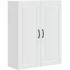 Image de Armoire murale vidaXL PORTO blanche 80 x 31 x 100 cm en aggloméré