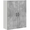 Image de Armoire murale vidaXL PORTO, gris béton, 80 x 31 x 100 cm, aggloméré