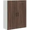 Image de Armoire murale vidaXL PORTO, aspect chêne brun, 80 x 31 x 100 cm