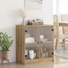 Image de vidaXL Armoire latérale Artisan-Chêne 68 x 37 x 75,5 cm Bois composite