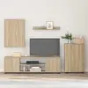 Image de vidaXL : Ensemble de meubles TV en bois imitation chêne Sonoma