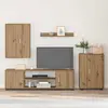 Image de vidaXL : Ensemble de meubles TV en bois imitation chêne artisanal