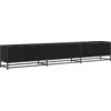 Image de vidaXL Meubles TV 2 pièces aspect chêne noir 240 x 35 x 41 cm