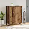 Image de Vidaxl Shoe Cabinet Old Wood 79 X 36 X 100 Cm Engineered Wood