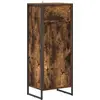 Image de vidaXL Armoire de salle de bain Raucharbe 40 x 30 x 100 cm Bois composite