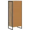 Image de vidaXL Armoire de salle de bain avec porte Artisanat d'art chêne 40 x 30 x 100 cm