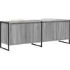 Image de vidaXL : Meubles TV de 140 x 36 x 49,5 cm, en panneaux de particules imitation bois gris Sonoma