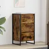 Image de vidaXL Sideboard Raucharbe 42 x 36 x 75,5 cm Bois composite