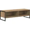 Image de vidaXL Armoire TV artisanale en chêne 100 x 36,5 x 30,5 cm
