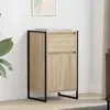Image de Buffet à tiroirs vidaXL Sonoma 43 x 36 x 75,5 cm en aggloméré