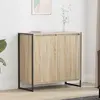 Image de vidaXL Armoire latérale Sonoma 79 x 36 x 75 cm Bois composite