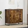 Image de vidaXL Armoire latérale Raucharbe 79 x 36 x 75 cm Bois composite