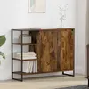 Image de vidaXL Armoire latérale Raucharbe 96,5 x 30 x 75 cm Bois composite