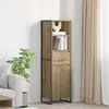 Image de Vidaxl Book Cabinet Artisian Oak 43 X 36 X 150.5 Cm Engineered Wood