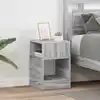 Image de Vidaxl End Table 2 Pcs Grey Sonoma 30.5 X 30 X 45 Cm Engineered Wood