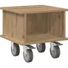 Image de vidaXL Support TV Artisan-Chêne 37 x 35 x 35 cm Bois composite