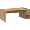 Image de vidaXL Table basse en chêne Artisan 101,5 x 50 x 37 cm Bois composite