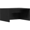 Image de vidaXL Table murale noire imitation chêne 60 x 45 x 30 cm Bois composite