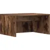 Image de vidaXL Table murale Chêne fumé 60 x 45 x 30 cm Bois composite