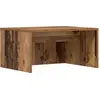 Image de vidaXL Table murale montée au mur Bois ancien 60 x 45 x 30 cm Matériau dérivé du bois
