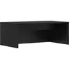 Image de vidaXL Table murale noire imitation chêne 80 x 45 x 30 cm Bois composite
