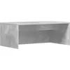 Image de vidaXL Table murale Béton Gris 80 x 45 x 30 cm Bois composite