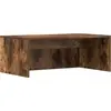 Image de vidaXL Table murale Chêne fumé 80 x 45 x 30 cm Bois composite