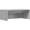 Image de vidaXL Table murale gris Sonoma 80 x 45 x 30 cm Bois composite