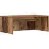 Image de vidaXL Table murale montée au mur Bois ancien 80 x 45 x 30 cm Bois composite