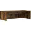Image de vidaXL Table murale Chêne fumé 100 x 45 x 30 cm Bois composite