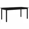 Image de Vidaxl Table Basse Chêne Noir 100 X 50 X 45 Cm Bois D'Ingénierie