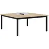 Image de vidaXL Table basse Sonoma 100 x 100 x 45 cm Bois composite