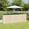 Image de Vidaxl Planter Ivory 240 X 40 X 75 Cm Steel