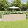 Image de Vidaxl Planter Ivory 290 X 90 X 75 Cm Galvanised Steel