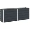 Image de Vidaxl Planter Anthracite 195 X 50 X 75 Cm Galvanised Steel