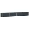 Image de Vidaxl Jardinière Anthracite 385 X 50 X 45 Cm Acier Galvanisé
