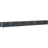 Image de Vidaxl Jardinière Anthracite 580 X 50 X 45 Cm Acier Galvanisé