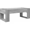 Image de vidaXL Table basse gris Sonoma 110 x 50 x 41 cm Bois composite