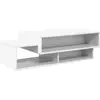 Image de vidaXL Table basse blanche 105 x 50 x 32,5 cm Bois composite