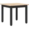Image de vidaXL Table basse Nature 40 x 40 x 36 cm Pin massif