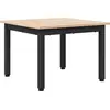 Image de vidaXL Table basse nature 50 x 50 x 36 cm Pin massif