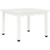 Image de vidaXL Table basse blanche 50 x 50 x 36 cm Pin massif