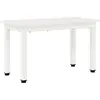Image de vidaXL Table basse blanche 60 x 30 x 36 cm Pin massif