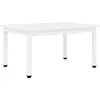 Image de vidaXL Table basse blanche 70 x 50 x 36 cm en pin massif
